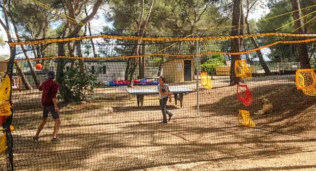 home-ball activiteiten camping