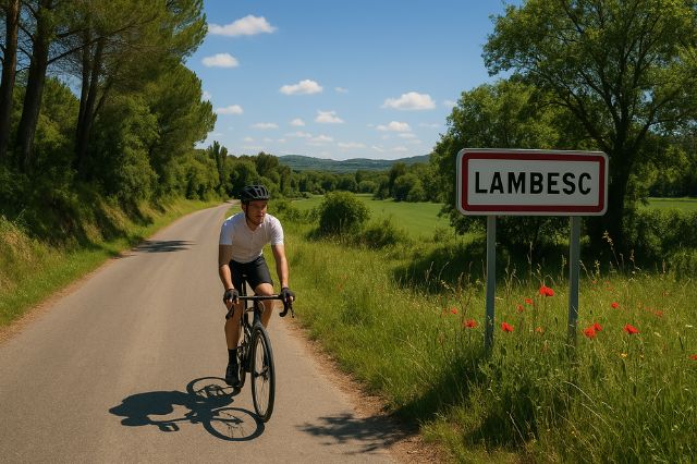 homme roulant à l'entrée